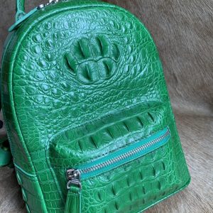 Women's Crocodile Shoulder Bag Casual Backpack