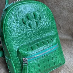 Women’s Crocodile Shoulder Bag Casual Backpack XFGAB12074 image 2