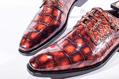 Scale-Patterned Business Shoes BMBAS12006 image 4