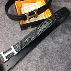 Crocodile Dress Belt Exotic Belt Buckles TMBAB12005 image 4
