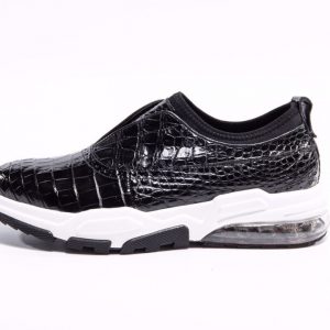 Crocodile Fashion Outdoor Sock Vamp Running Shoes