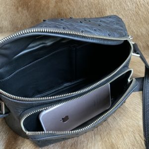Ostrich Skin Shoulder Sling Bag XMBOB12013