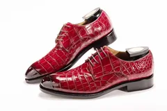 Exotic Men’s Crocodile Derby Shoe BMRAS12022 image 2