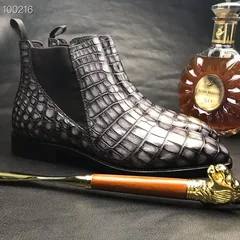 Mens Luxury Contemporary Ankle Boot BMGAS12044 image 3