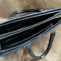 Classic Crocodile Pattern Briefcase XMBAB12024 image 3