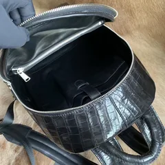 Casual Crocodile Leather Backpack XMBAB12030 image 3