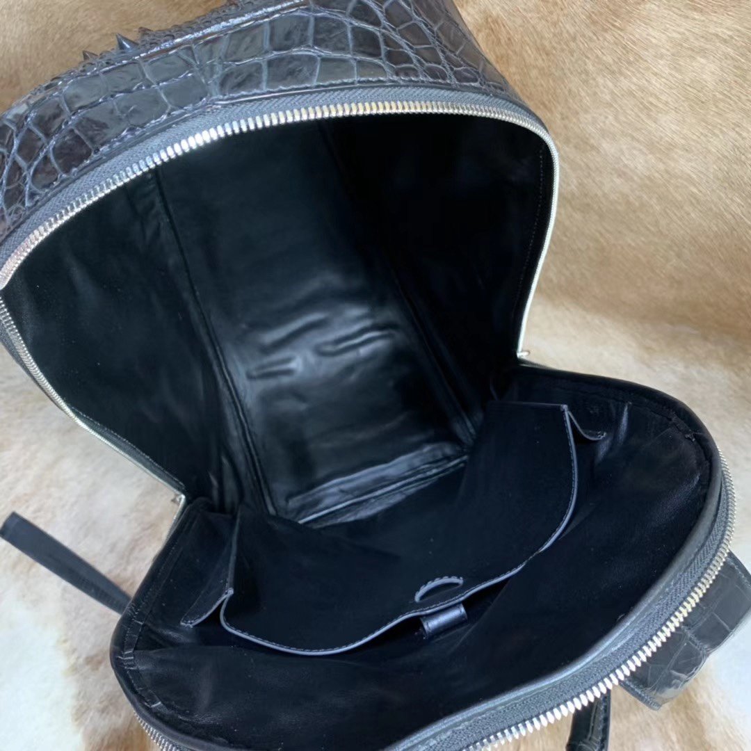 Exclusive Crocodile Leather Backpack XMBAB12035 image 3