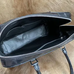 Business Handbag Crocodile Genuine Leather XMBAB12004 image 3