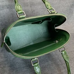 Alligator Double Handle Shell Bag Tote Bag XFGAB12045 image 3