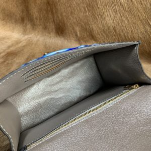 Natural Python Leather Handbag XFBPB12056