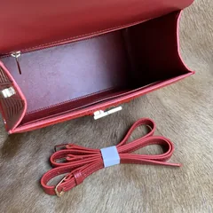 Crocodile Leather Stylish Buckle Handle Bags XFCAB12065 image 3