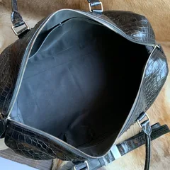 Scale-Patterned Travel Weekend Bag XFBAB12070 image 3