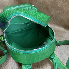 Women’s Crocodile Shoulder Bag Casual Backpack XFGAB12074 image 3