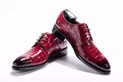 Exotic Men’s Crocodile Derby Shoe BMRAS12022 image 3