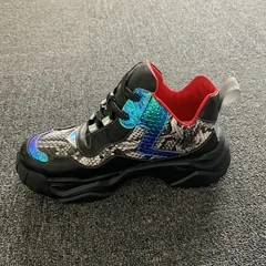 Mens Mesh Essential multicoloured Sneaker MBS005 image 5
