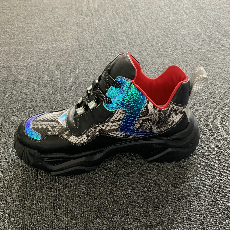 Mens Mesh Essential multicoloured Sneaker MBS005 image 5