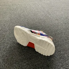 Youth Calfskin Leather Textile Trainers Sneaker MBS007 image 5
