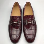 Men Slip On Crocodile Shoes Casual Comfortable Flats