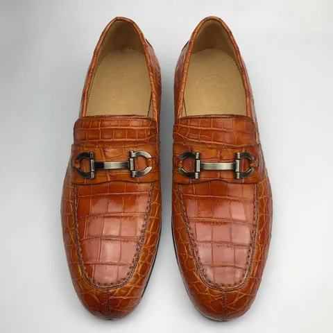 Casual Crocodile Slip On Basic Classic Style BMBAS120154