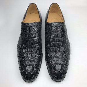 Men's Crocodile Derby Dress Shoes