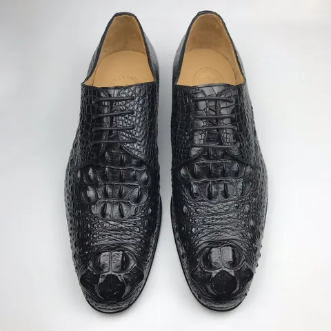 Men’s Crocodile Derby Dress Shoes BMBAS120159