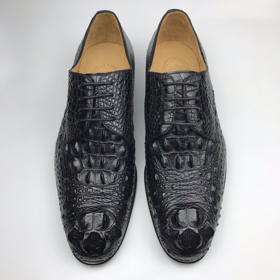 Men’s Crocodile Derby Dress Shoes BMBAS120159