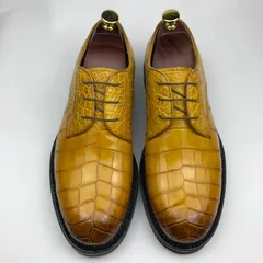 Crocodile Men’s Rounded Toe Derby Dress Shoe BMYAS120165 image 1