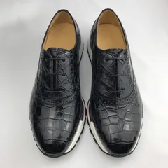 Men’s Crocodile Leather Oxford Shoes Casual Sneaker BMBAS120172 image 1