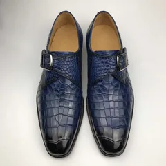 Scale-Patterned Buckle Loafers BMBAS120173 image 1