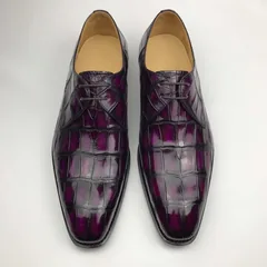 Exotic Men’s Crocodile Hand-Picked Derby Collection BMPAS120179 image 1