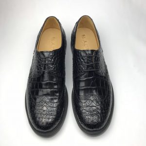 Exotic Men's Crocodile Leather Wingtip Shoes