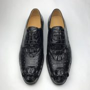 Horn back Crocodile Low Top Derby Shoes