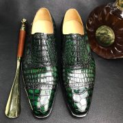 Crocodile Pattern Oxford Shoes Dress Shoes