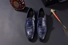 Crocodile Men’s Moccasin Casual Driving Shoes BMBAS120101 image 1