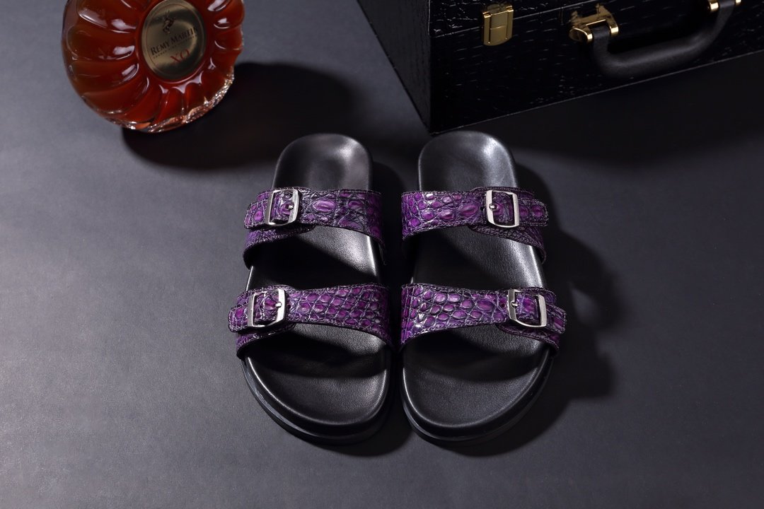 Men’s Fashion Wear Crocodile Slippers BMPAS120109