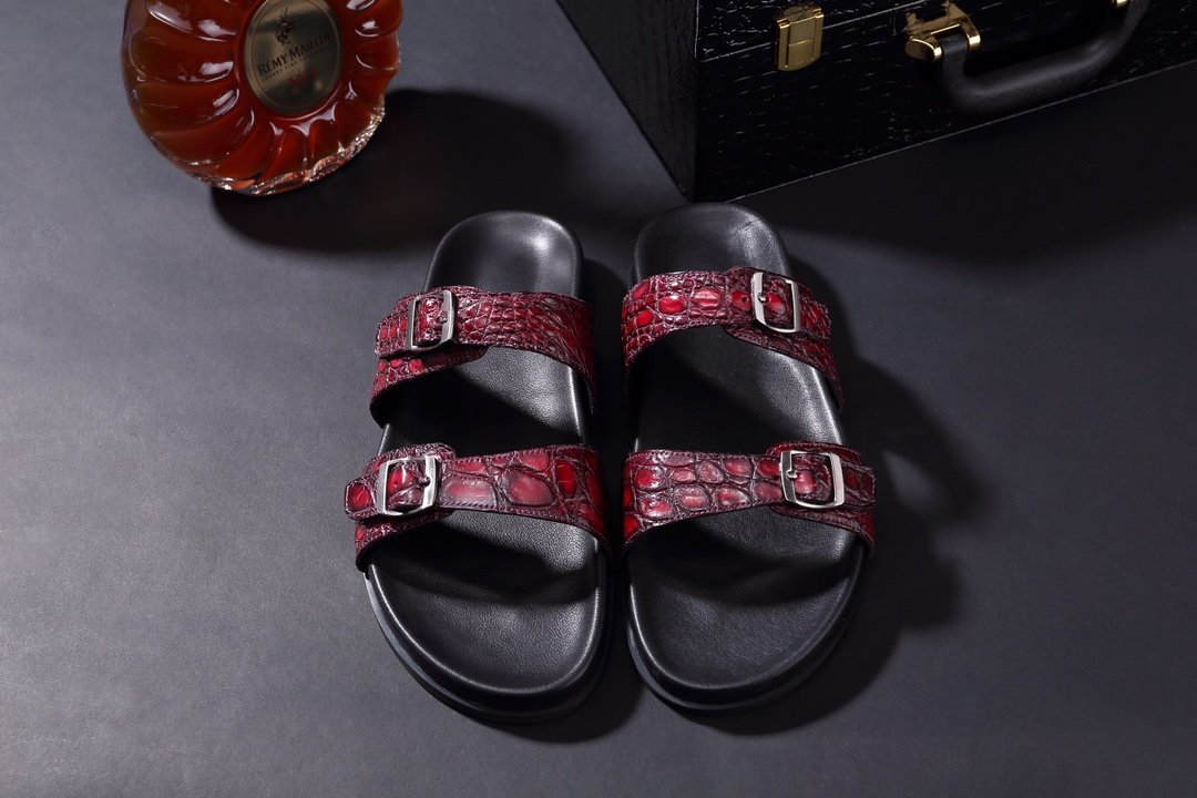 Crocodile Fashion Men Breathable Beach Slippers BMOAS120112