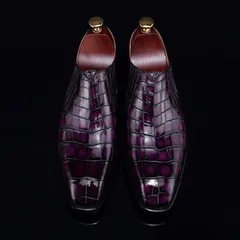 Men’s Loafer Slip On Crocodile Classical Shoes BMPAS12061 image 1