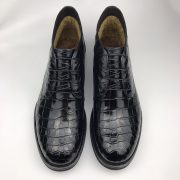 Mens Exotic Print Lace Up Shoes