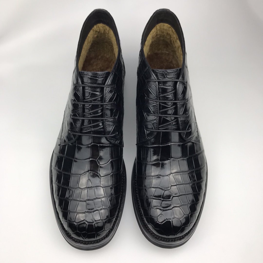 Mens Exotic Print Lace Up Shoes BMBAS120130