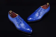 Genuine Crocodile Safety Work Derby Shoes BMBAS120139 image 3