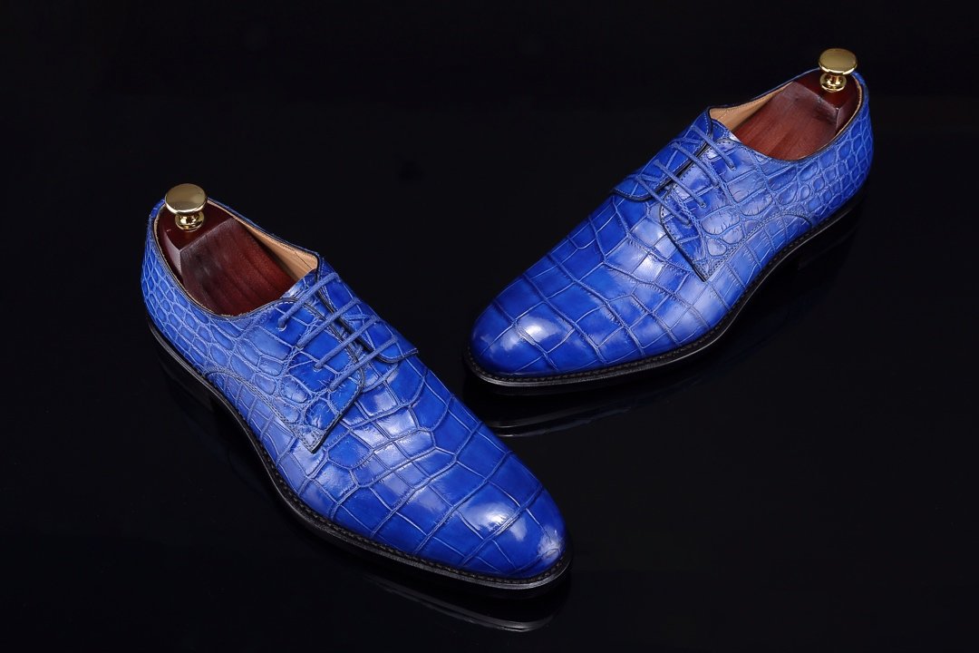 Genuine Crocodile Safety Work Derby Shoes BMBAS120139 image 3