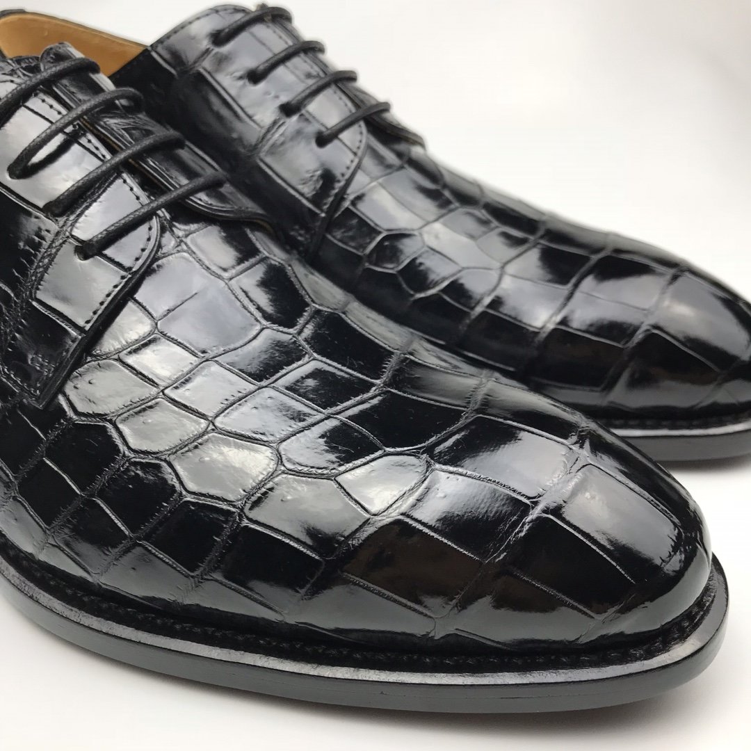 Men’s Crocodile Derby Lightweight Shoes BMBAS120158 image 3