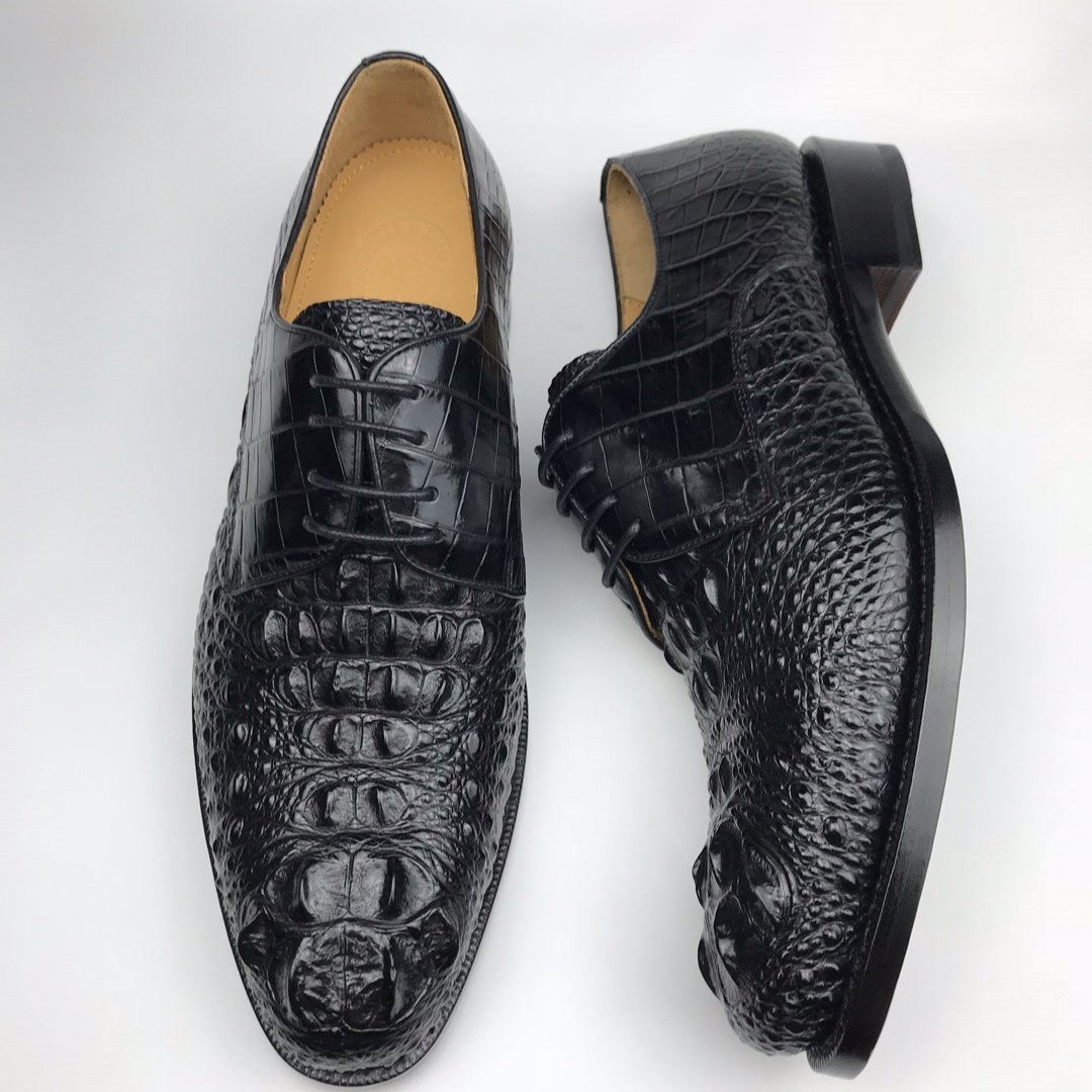 Men’s Dress Crocodile Print Fashion Shoe BMBAS120160 image 4