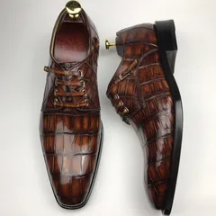 Men’s Genuine Authentic Crocodile Derby BMBAS12083 image 5