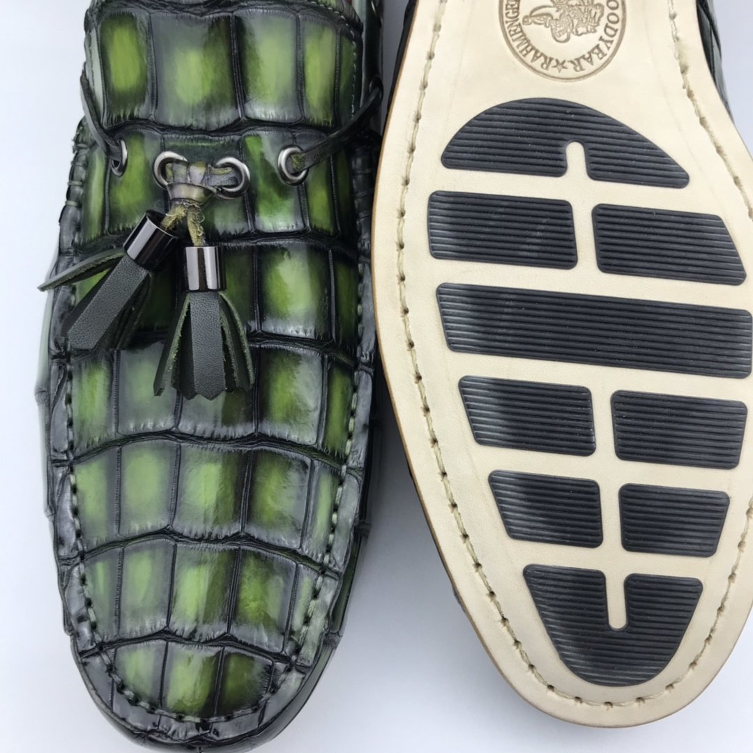 Men’s Leisure Vintage Flat Boat Shoes BMGAS12098 image 8