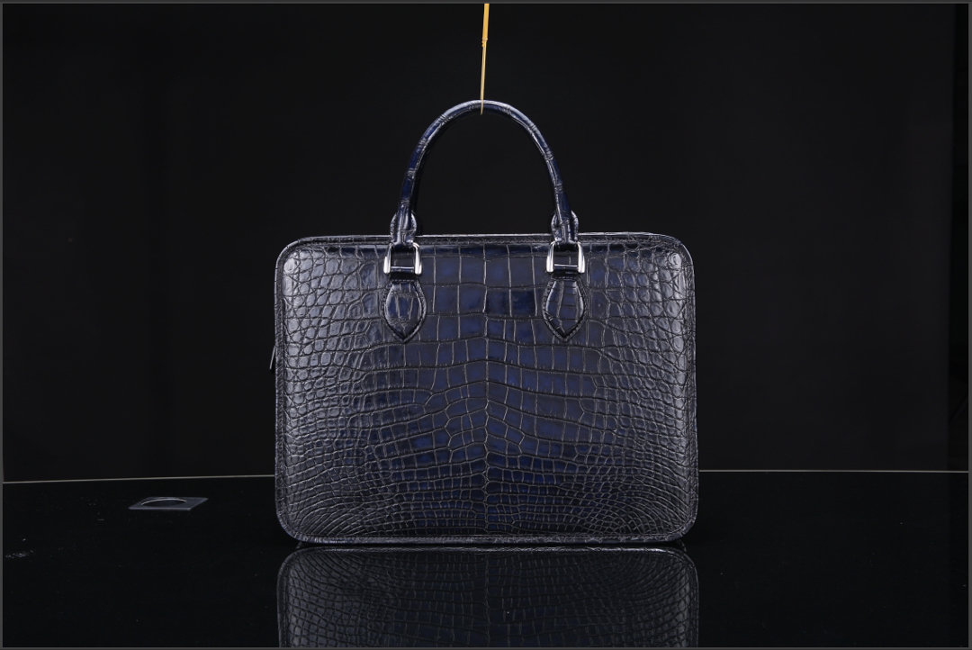 Crocodile Leather Handbag Briefcase BMBAB120124 image 5