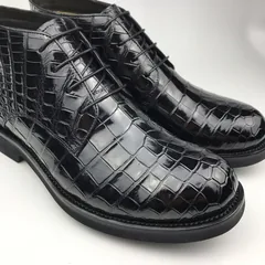 Scale-Patterned Lace-Up Shoes BMBAS120130 image 5