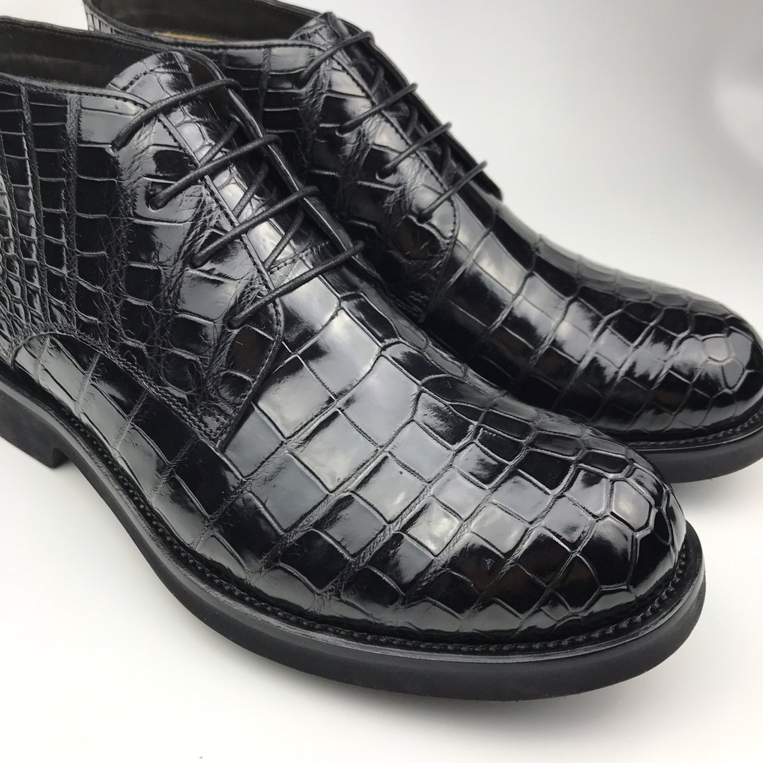 Mens Exotic Print Lace Up Shoes BMBAS120130 image 5