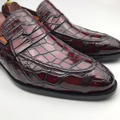 Scale-Patterned Dress Loafers BMBAS120134 image 4