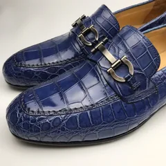 Crocodile Leather Slip On Basic Style BMBAS120156 image 5